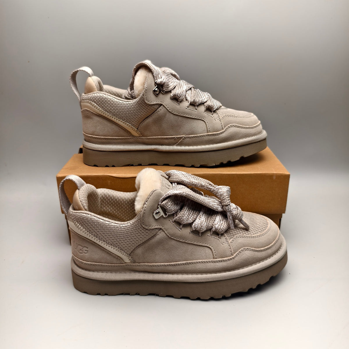 Gray Unisex Mesh Casual Sneakers | Style 4032