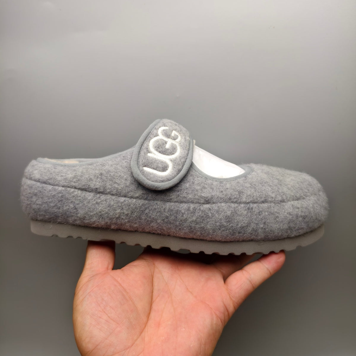 Gray Ultra-Lightweight Mary Jane Casual Shoes | Style 5097
