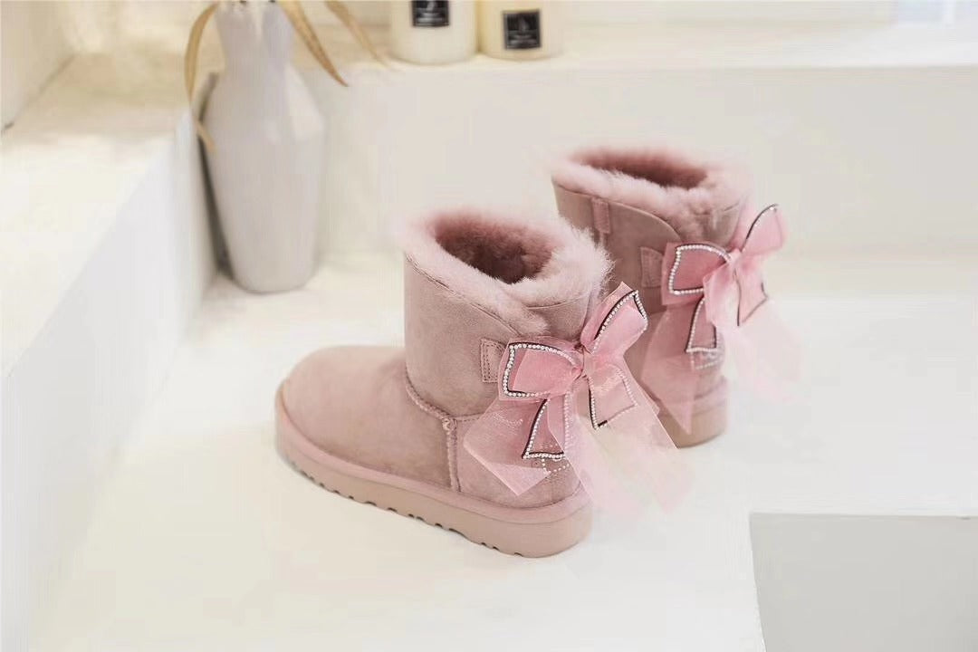 Dusk Pink 3-in-1 Snow Boots | Style 6503