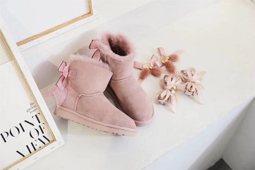 Dusk Pink 3-in-1 Snow Boots | Style 6503